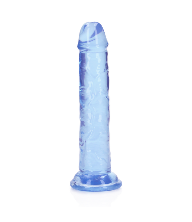 RealRock RealRock Transparante Dildo 14,5 cm Met Zuignap Voor Anaal En Vaginaal Gebruik