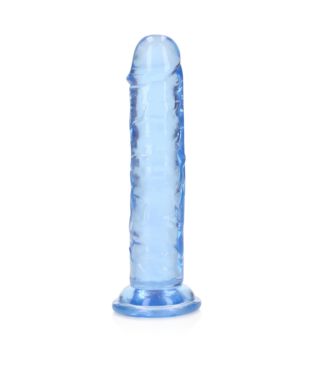 RealRock RealRock Transparante Dildo 14,5 cm Met Zuignap Voor Anaal En Vaginaal Gebruik