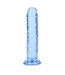 RealRock Blue Realistic Dildo 14.5 cm with Suction Cup for Crystal Clear Pleasure