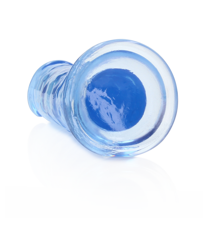 RealRock RealRock Transparante Dildo 14,5 cm Met Zuignap Voor Anaal En Vaginaal Gebruik