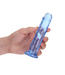 RealRock Blue Realistic Dildo 14.5 cm with Suction Cup for Crystal Clear Pleasure