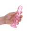 RealRock Transparante RealRock Dildo Met Zuignap 14,5 cm - Ftalatenvrij & Veilig