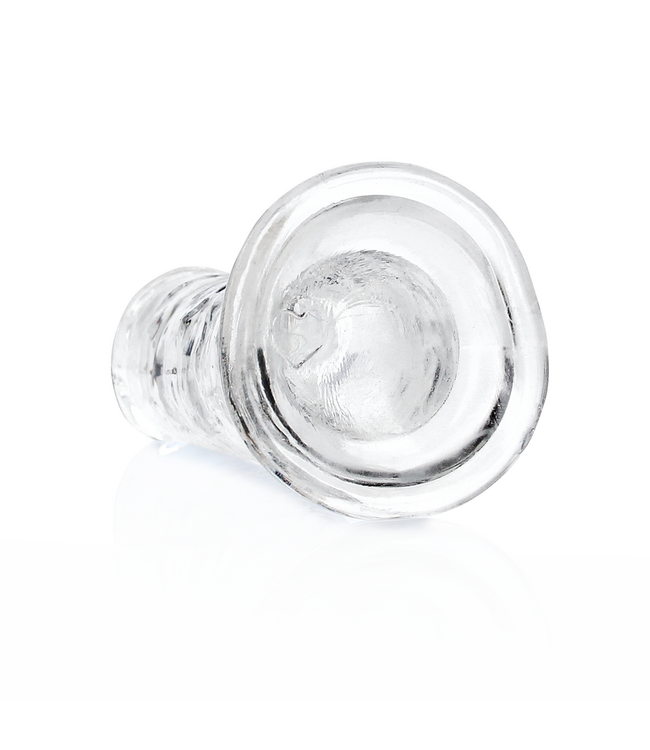 RealRock Transparante RealRock Dildo Met Zuignap 14,5 cm Ftalatenvrij Veilig Gebruik