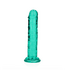 RealRock Flexibler Dildo mit Saugnapf 15,5 cm – Türkis & Transparent, sicher für alle Anwendungen