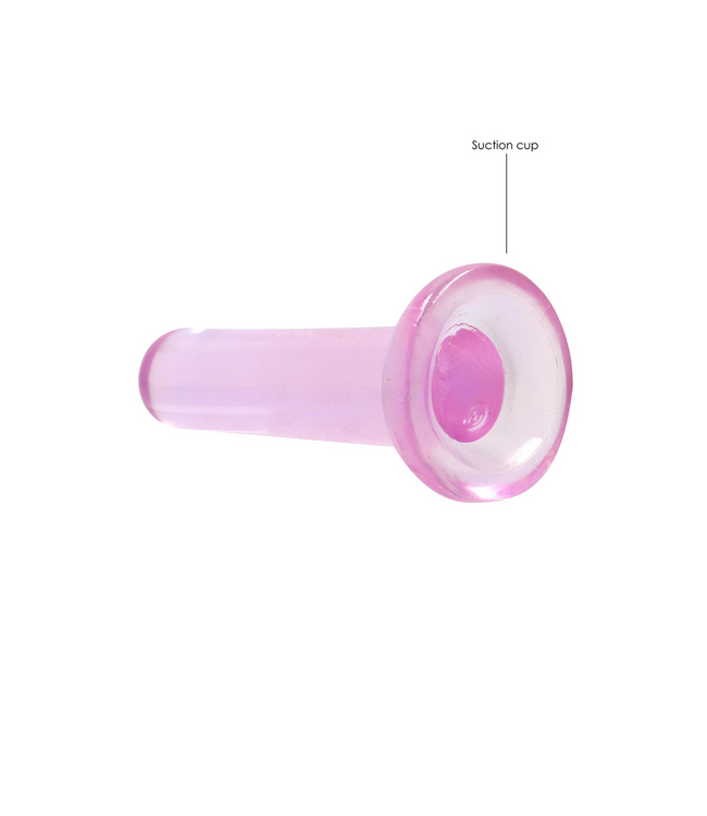 RealRock REALROCK Kristallklarer Dildo 13,5 cm – Vielseitig, sicher, saugnapfkompatibel