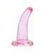 RealRock Kristallklarer Dildo 12 cm – Vielfältiges Vergnügen mit Saugnapf