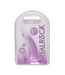 RealRock RealRock Crystal Clear Dildo 12 cm Paars Met Zuignap Voor Anaal En Vaginaal Gebruik