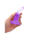 RealRock RealRock Crystal Clear Purple Dildo with Suction Cup - 12 cm Pleasure