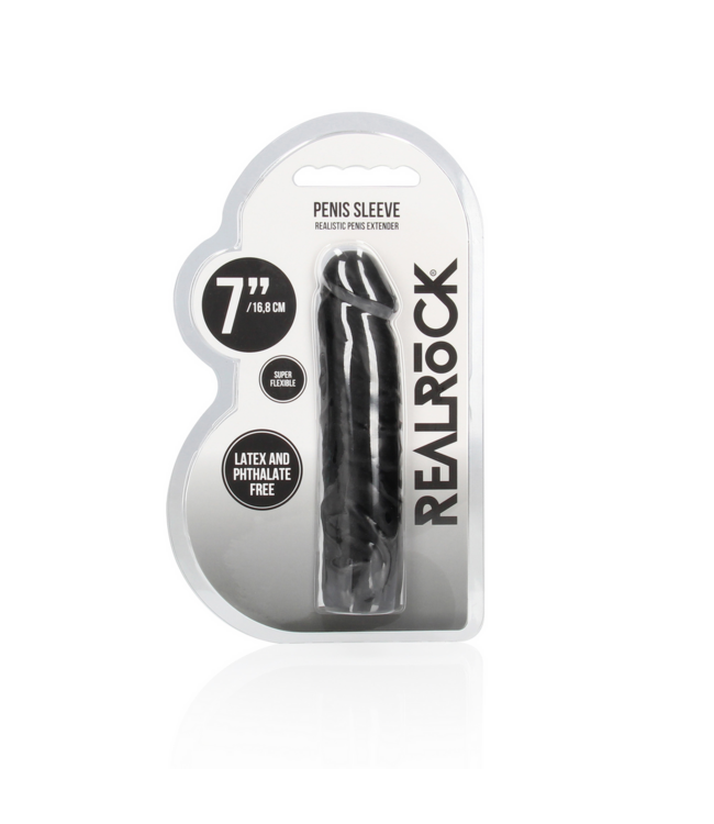 RealRock RealRock Realistische Penissheath 16,8 cm Van Veilig Ftalatenvrij TPE