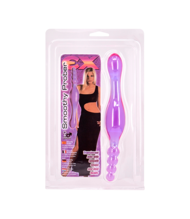 Seven Creations Vielseitige Jelly Analperlen & Butt Plug – Glatt für Komfort & Spaß