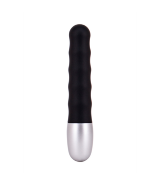 Seven Creations Discreet Silky Soft Ribbed Mini Vibrator - Compact & Travel-Friendly