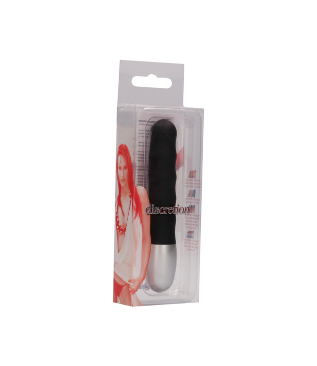 Seven Creations Kompakter gerippter Mini-Vibrator – Seidig weich für diskreten Spaß
