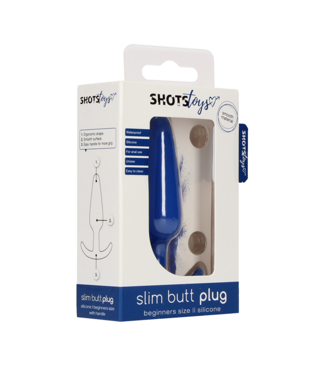 Shots Toys Slim Beginner Butt Plug 8.3 cm - Comfortable and Safe Anal Pleasure