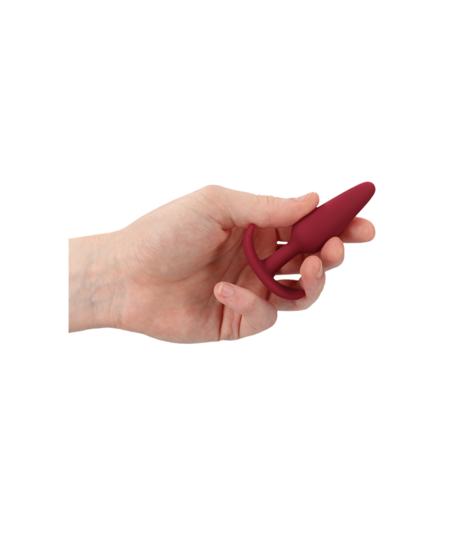 Shots Toys Ergonomischer, ultraweicher Anfänger-Buttplug 8,3 cm aus Silikon
