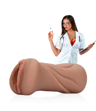 S-Line by Shots Realistische Pussy Sleeve Masturbator Van Premium TPR – Waterdicht & Veilig