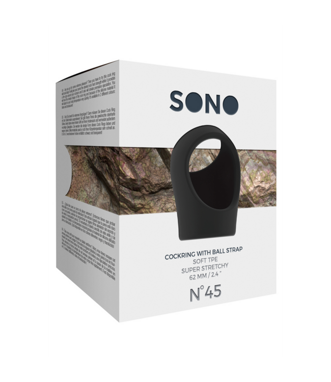 Sono Cockring mit Ball Strap | Intensives Vergnügen & Komfort!