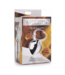 XR Brands Heart-Shaped Tiger Eye Butt Plug - Confident & Safe Anal Pleasure
