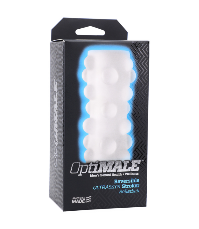 Doc Johnson OptiMALE ULTRASKYN Rollerball Stroker: Realistic & Stimulating Sensation