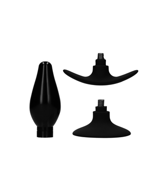 Ouch! Austauschbares Buttplug-Set Medium – Komfort & Vergnügen pur!