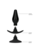 Ouch! Medium Interchangeable Butt Plug Set - Comfort & Pleasure Plus