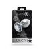 Ouch! Luxus Aluminium-Buttplug mit Edelstein – 9,3 cm für intensiven Spaß