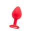 Ouch! Flexibele Grote Buttplug 10 cm Met Rode Diamantbasis - Ouch! by Shots