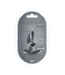 Ouch! Weicher Silikon-Analplug 3,4 cm in elegantem Gunmetal – Ouch!