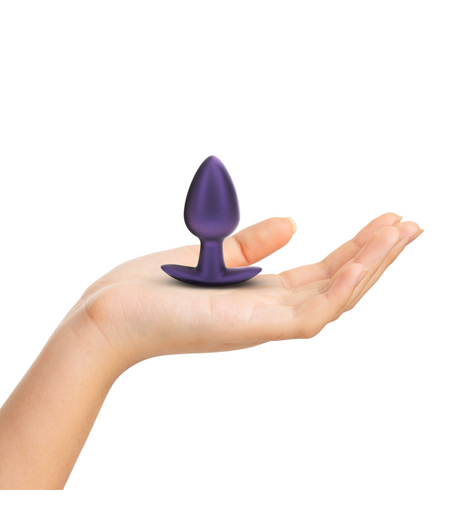 Ouch! Medium Silicone Anal Plug 3,4 cm Metallic Paars - Comfortabel & Veilig