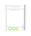 Ouch! Siliconen Glow in the Dark Penisring Set Met Dubbele Ringen - 3 Stuks