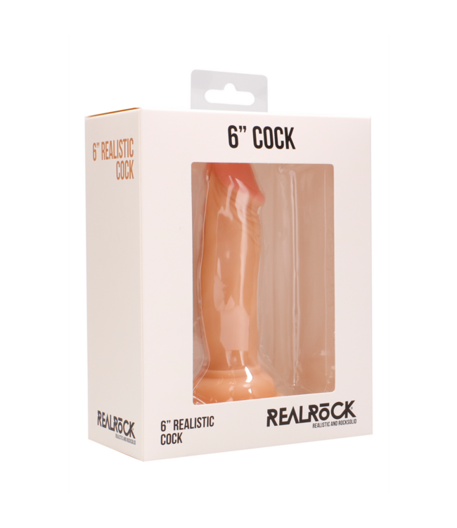 RealRock RealRock Fetish Dildo 15 cm Met Zuignap Van Zacht Rubber