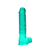 RealRock RealRock Crystal Clear Dildo Met Sterke Zuignap En Realistische Ballen 25 cm