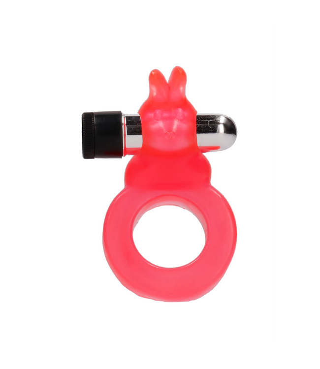 Seven Creations Flexibele Jelly Cockring Met Clitorisstimulator Voor Verlengde Intimiteit
