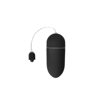 Shots Toys Soft Black Vibrating Egg - 10 Speeds for Powerful, Gentle Pleasure