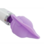 XR Brands Flutter Tip Silicone Wand Attachment - Purple Intense Massage Enhancer