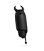 Crushious Crushious Zwarte Siliconen Zakvibrator Bullet Met 10 Vibratiestanden