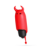 Crushious O-Pet Devil Rot – Diskreter Taschenvibrator mit 10 Vibrationsstufen