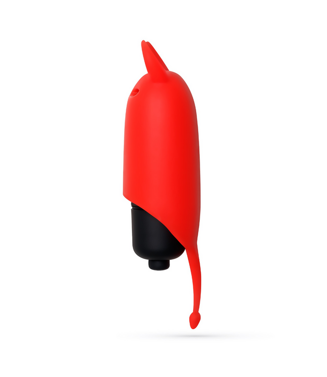 Crushious Crushious O-Pet Compacte Rode Siliconen Bullet Vibrator Met 10 Modi