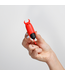 Crushious O-Pet Devil Rot – Diskreter Taschenvibrator mit 10 Vibrationsstufen