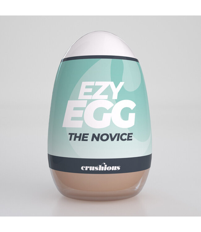 Crushious Ezy Egg Masturbator Türkis – Wiederverwendbare Lust für Anfänger