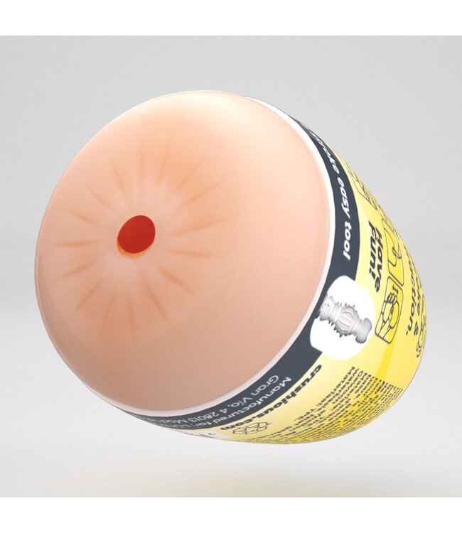 Crushious Ezy Egg Yellow Masturbator: Comfort & Anal Sensation for Solo Pleasure