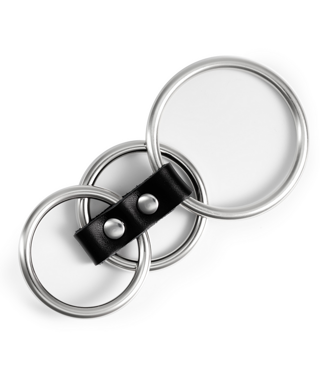 Crushious Crushious Metalen Cockring Set Zilver – Duurzaam, Veilig en Temperatuurspel