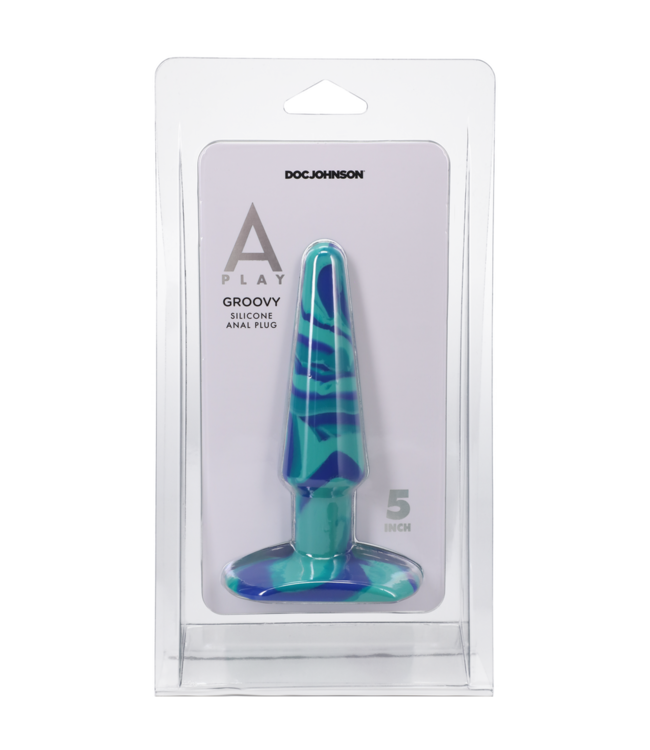 Doc Johnson Doc Johnson Ocean Siliconen Anale Plug 11,7 cm Veilig Comfortabel