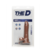 Doc Johnson Slim D FIRMSKYN Dildo mit Hoden 16,3 cm – Realistisch & Warm