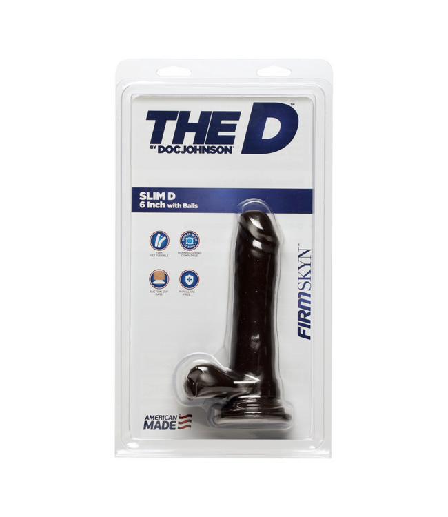 Doc Johnson Slim D FIRMSKYN Dildo 16.3 cm – Realistic, Comfortable Pleasure
