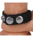 Doc Johnson Silicone Adjustable 3 Snap Cockring Met Veiligheidsknopen Van Doc Johnson