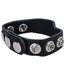 Doc Johnson Doc Johnson Adjustable Leather Cockring Met 3 Drukknoopinstellingen Zwart