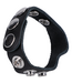 Doc Johnson Genuine Leather 5 Snap Cock Ring - Adjustable & Comfortable Fit