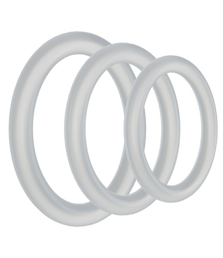 Doc Johnson Siliconen Cockring Set Van 3 | Flexibel, Ftalatenvrij En Vaatwasmachinebestendig