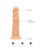 GC Realistischer Dildo „Big Boy“ 19 cm – Flexibel & Saugnapf
