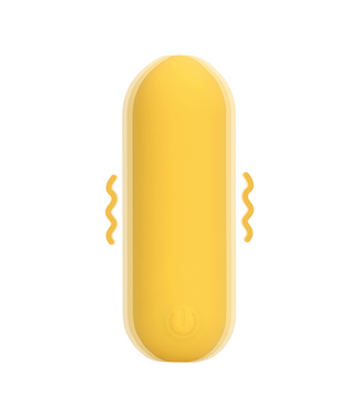 Loveline Compact Yellow Smooth Bullet Vibrator – Powerful Pleasure Anywhere!